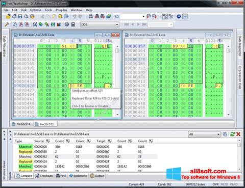 Screenshot Hex Workshop Windows 8