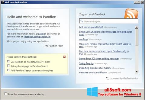 Screenshot Pandion Windows 8