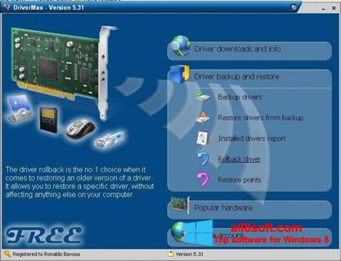 Screenshot Driver Cleaner Windows 8