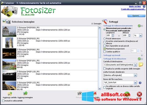 Screenshot Fotosizer Windows 8