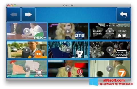 Screenshot Crystal TV Windows 8