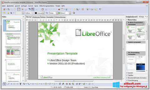 Screenshot LibreOffice Windows 8