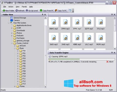 Screenshot iFunBox Windows 8