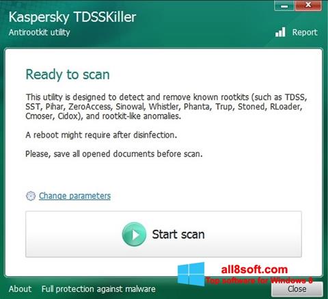 Screenshot Kaspersky TDSSKiller Windows 8
