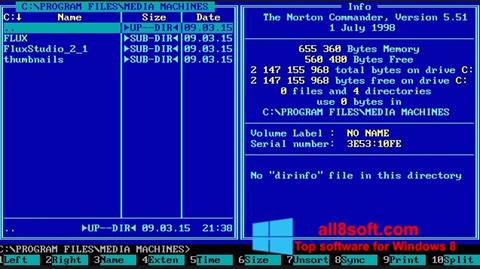Screenshot Norton Commander Windows 8