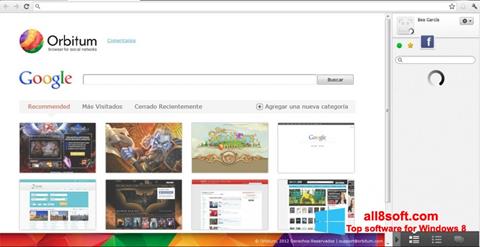 Screenshot Orbitum Windows 8