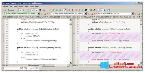 Screenshot Beyond Compare Windows 8