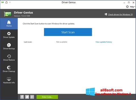 Screenshot DriverScanner Windows 8