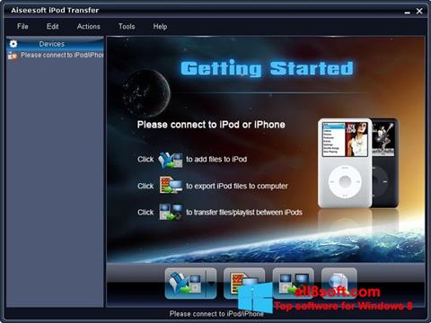 Screenshot iPhone PC Suite Windows 8